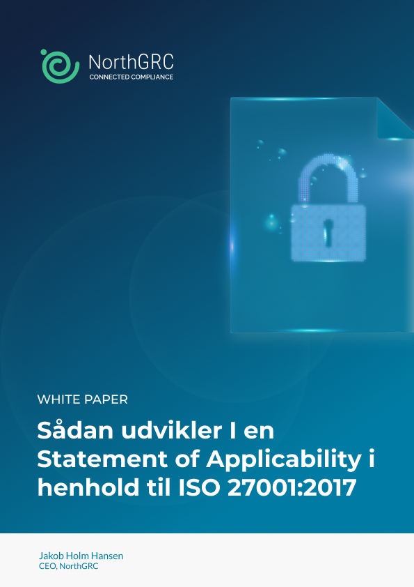 Statement of Applicability (SoA) - DK - cover